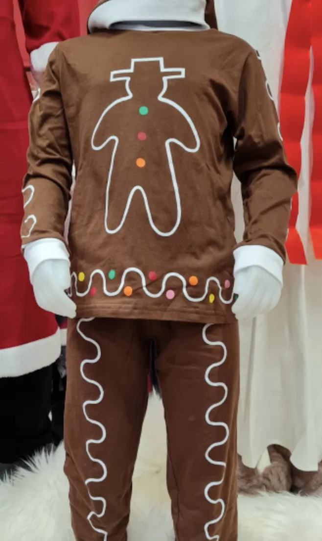 Pepparkakspyjamas för barn