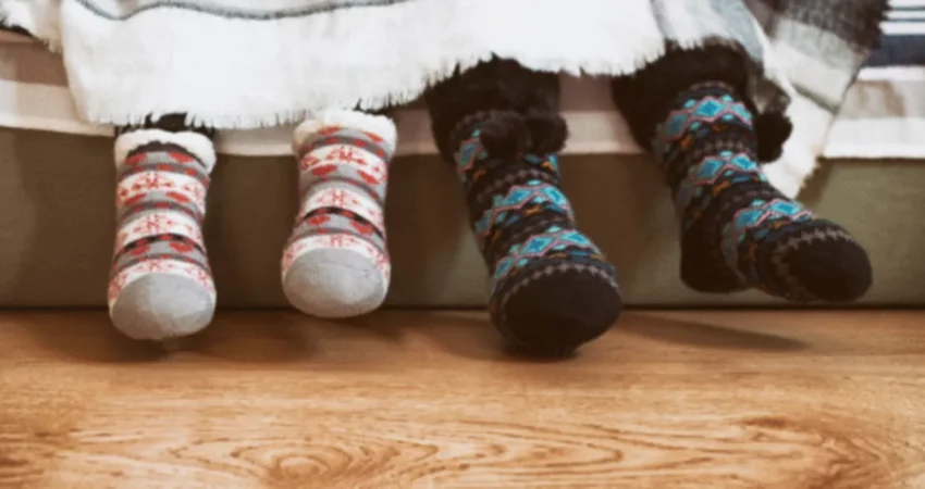 Tänk på att köpa halksockor till ditt barn