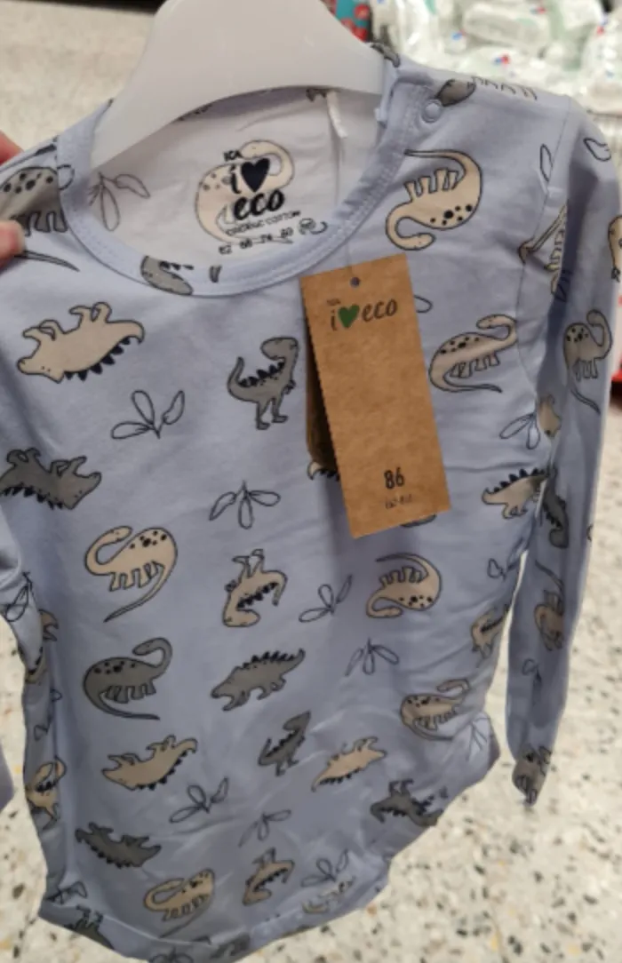 En söt body baby från I love eco
