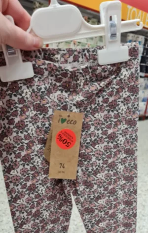 Finaste material för både byxor och t-shirt